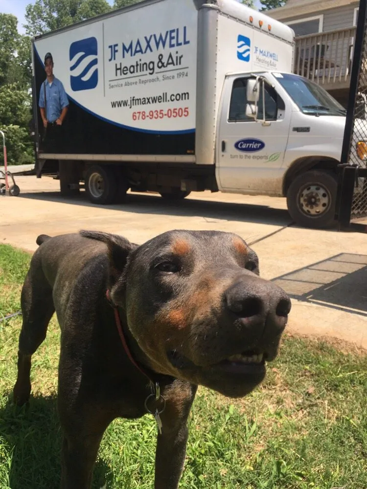 Slide of JF Maxwell Heating and Air