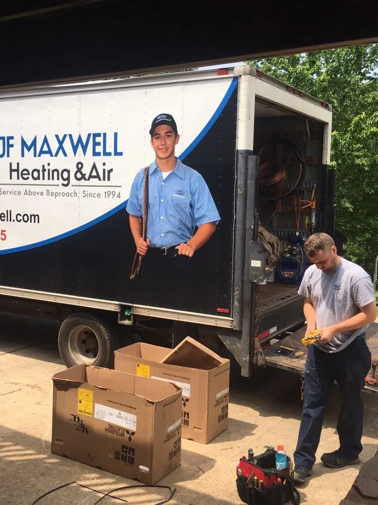 Slide of JF Maxwell Heating and Air