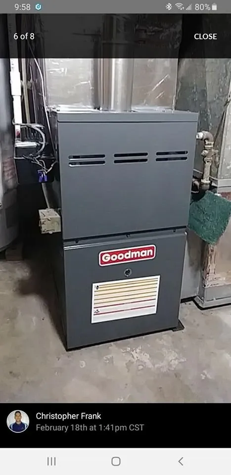 Slide of JFrank Heating & Air