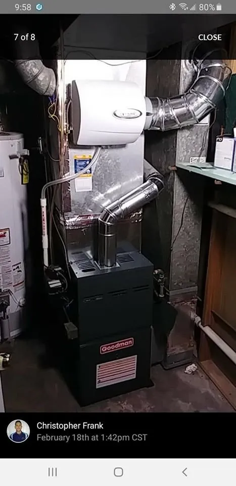 Slide of JFrank Heating & Air