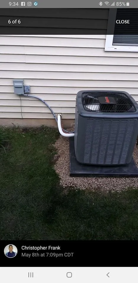 Slide of JFrank Heating & Air