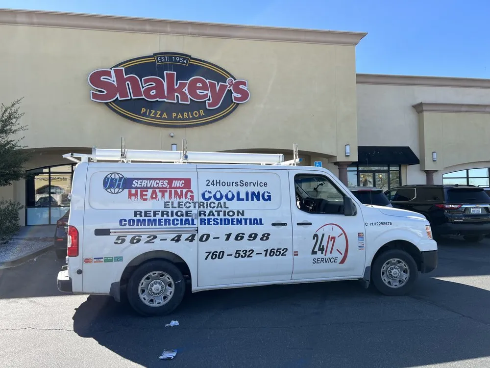 Slide of JH Services HVAC Refrigeration Electric