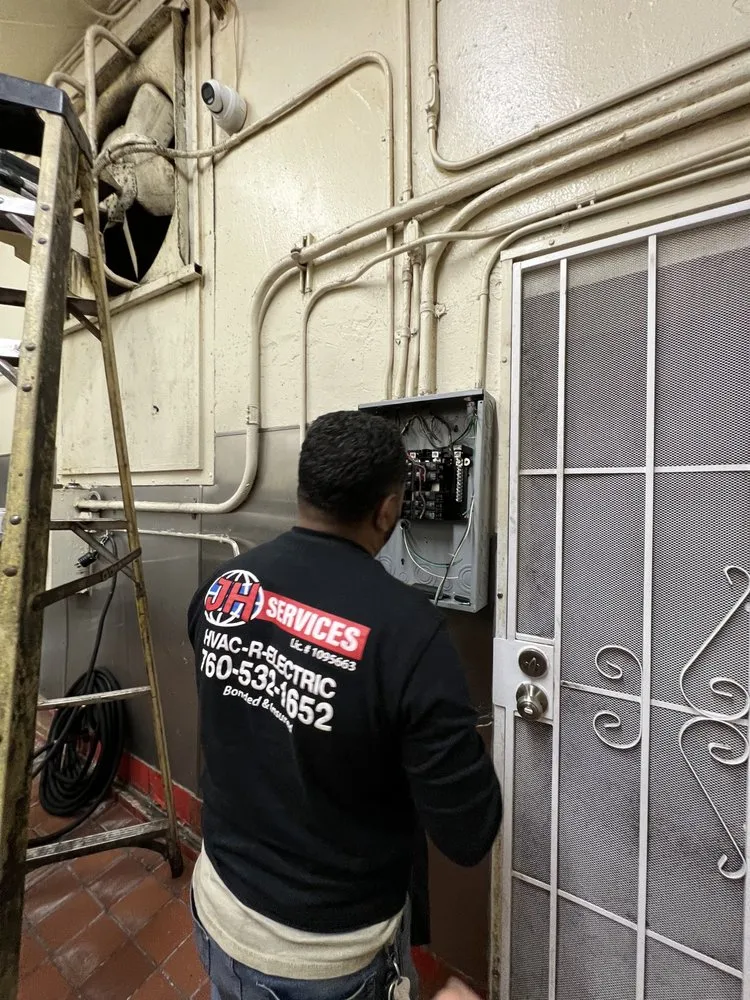 Slide of JH Services HVAC Refrigeration Electric