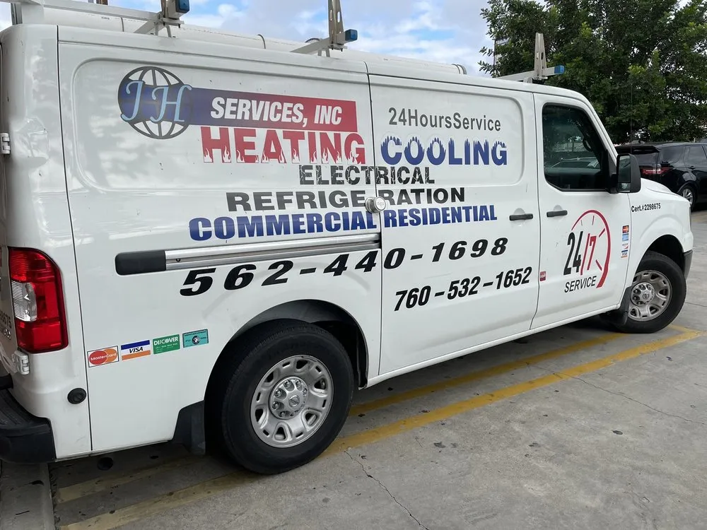 Slide of JH Services HVAC Refrigeration Electric