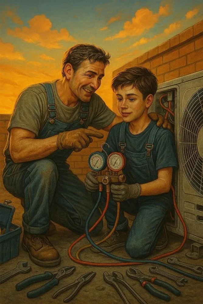 Slide of JHS A/C and Heating