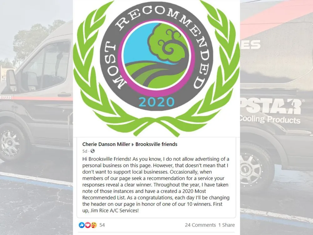 Slide of Jim Rice A/C Services