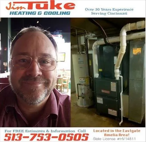 Slide of Jim Tuke Heating & Cooling