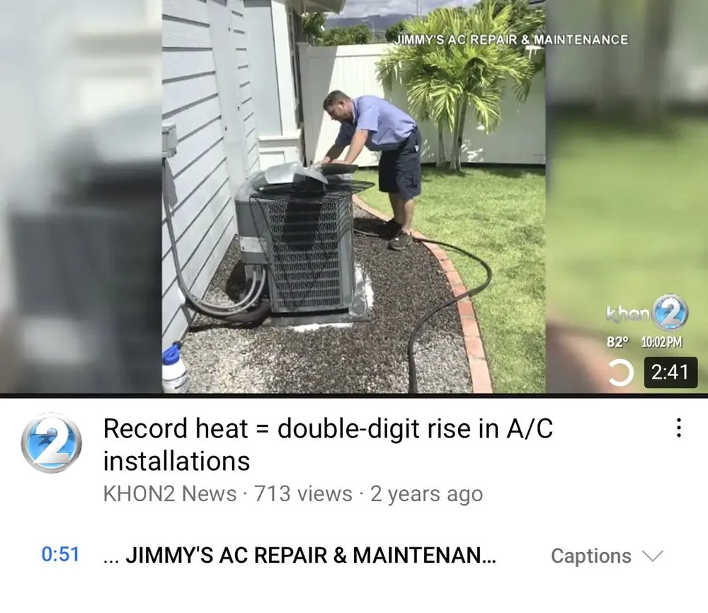 Slide of Jimmys AC Repair & Maintenance