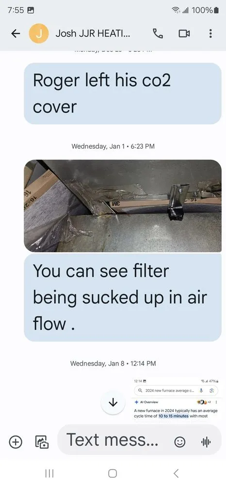 Slide of J.J.R. Heating & Cooling