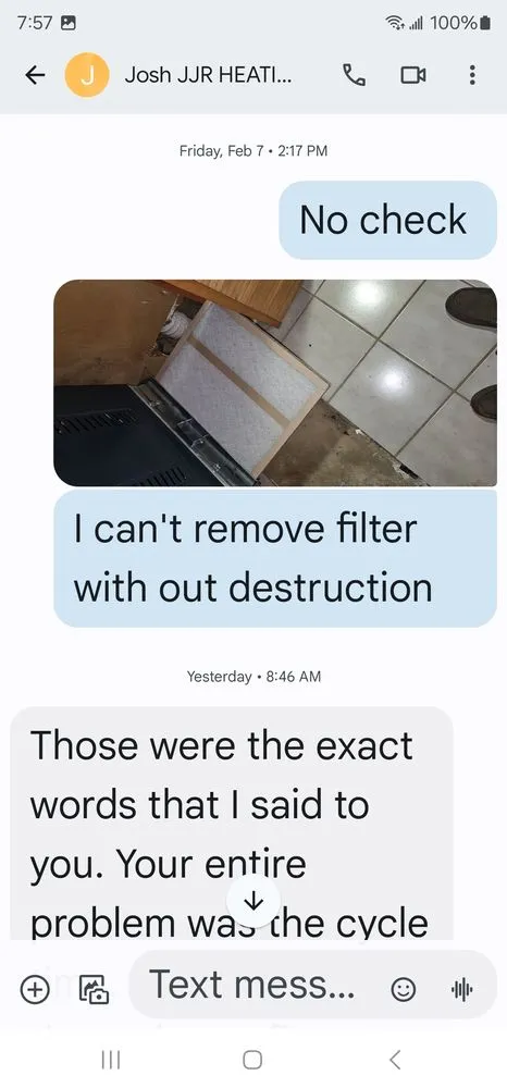 Slide of J.J.R. Heating & Cooling