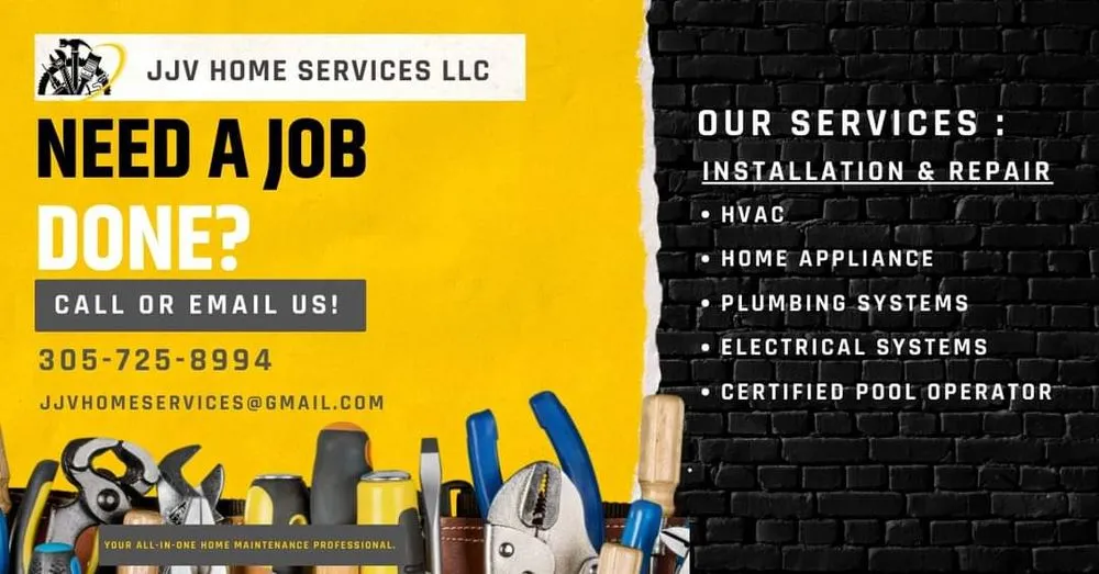 Slide of JJV Home Services