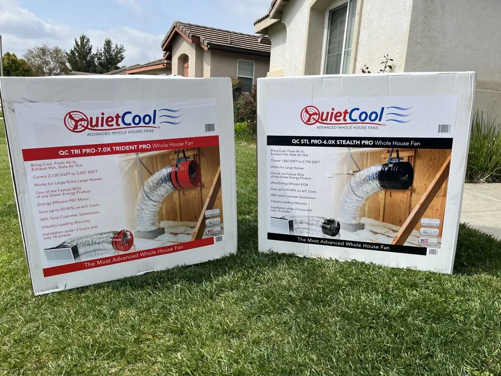 Slide of JLE Whole House Fans