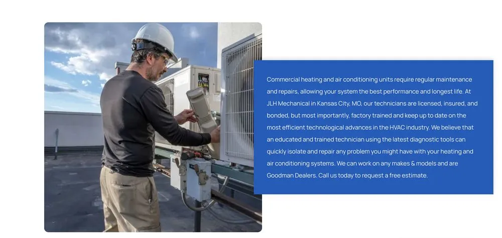 Slide of Jlh Mechanical