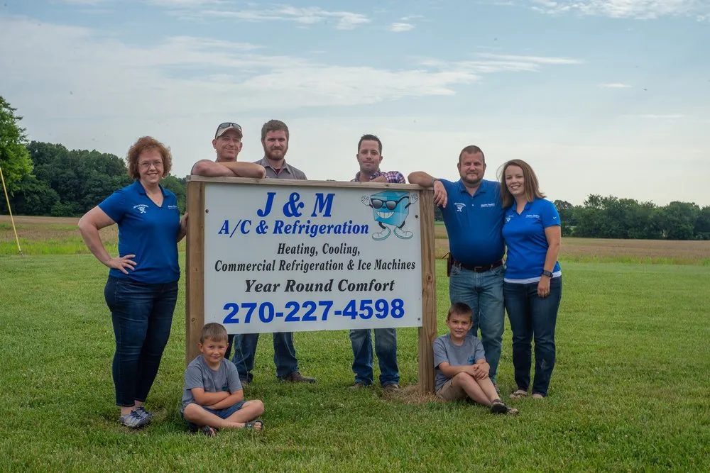 Slide of J&M A/C and Refrigeration