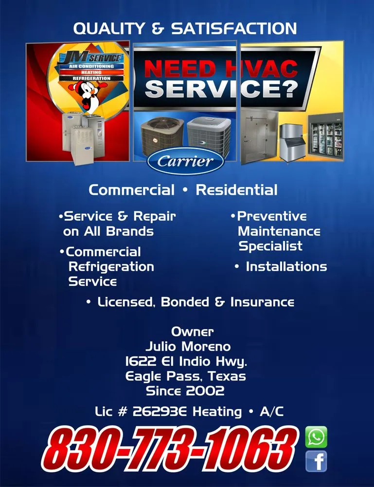 Slide of JM Service Air Conditioning & Heating