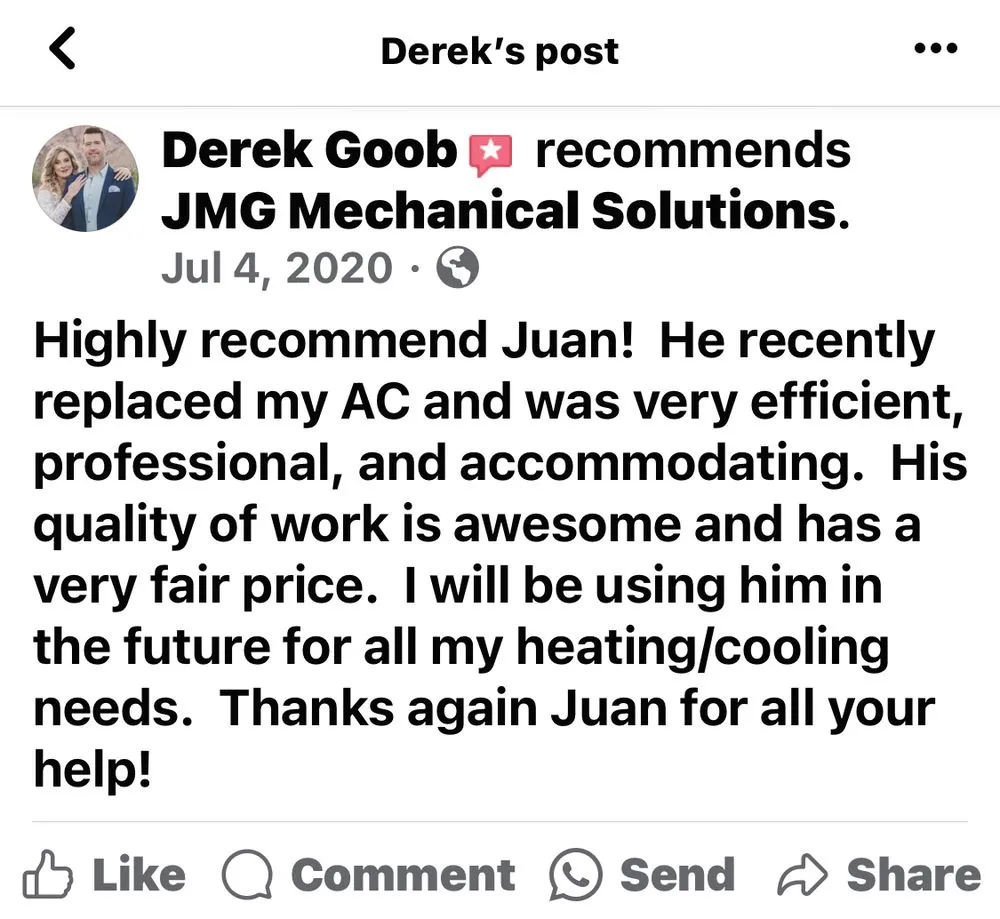 Slide of JMG Mechanical Solutions