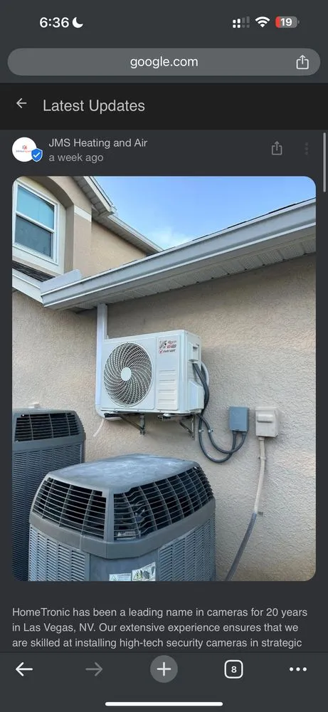 Slide of JMS Heating and Air
