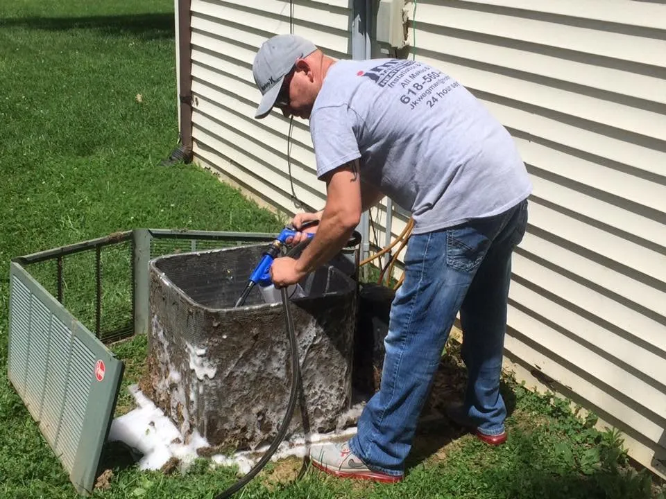 Top-rated air conditioning tune-up experts serving Ofallon, IL - JMW Mechanical Heating & Cooling