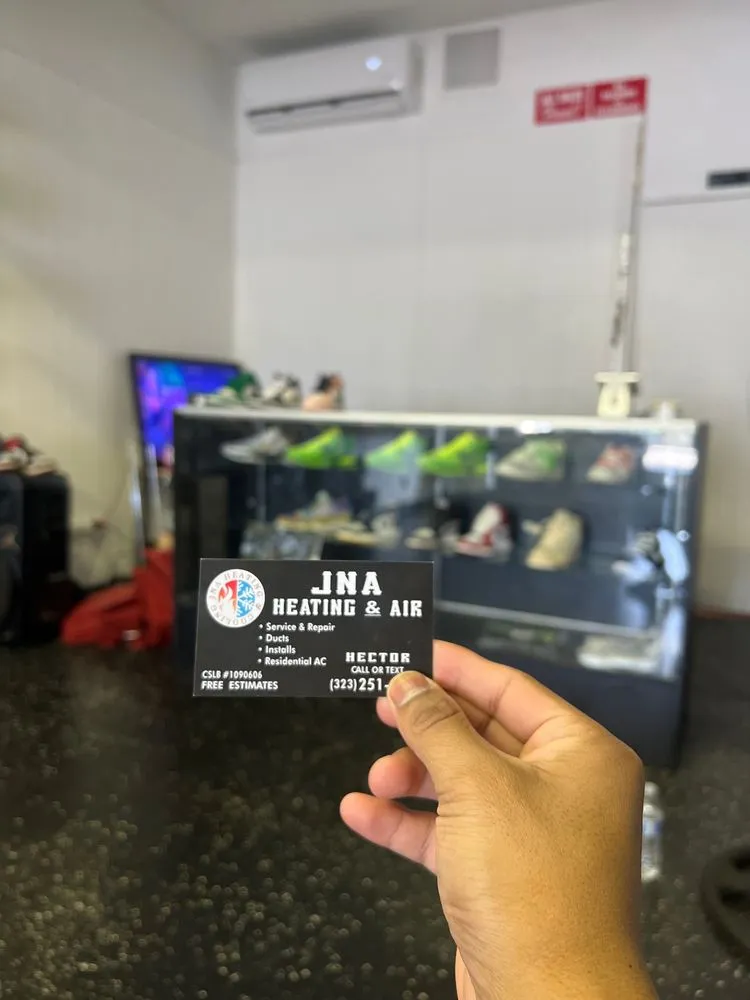 Slide of JNA Heating & Cooling
