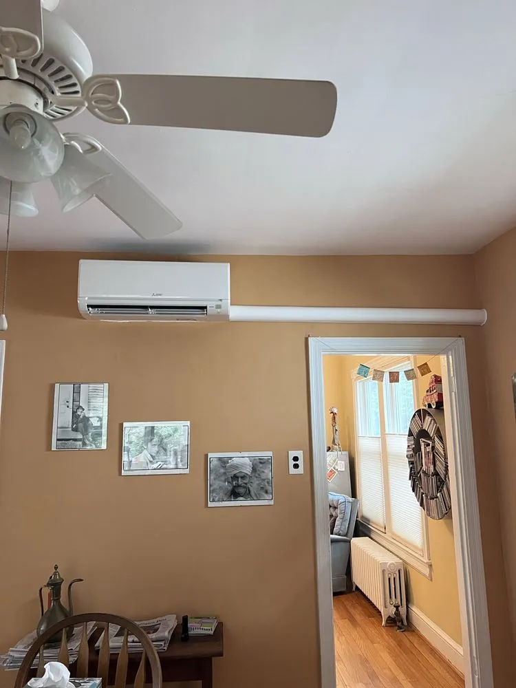 Slide of Joe C heating & cooling