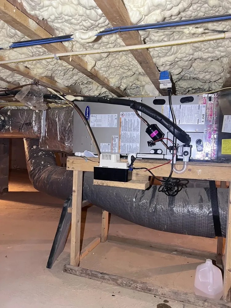 Slide of Joe C heating & cooling