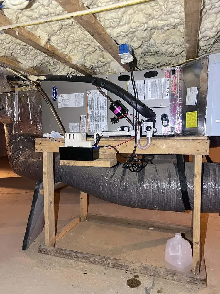 Slide of Joe C heating & cooling