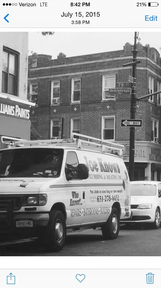 Slide of Joe Knows Plumbing & Heating