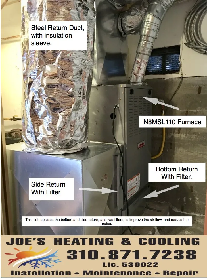 Slide of Joe's Heating and Cooling