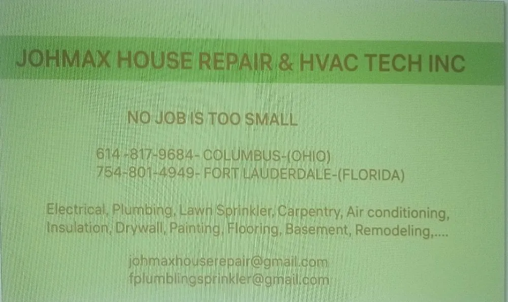 Slide of Johmax House Repair And Hvac Technician
