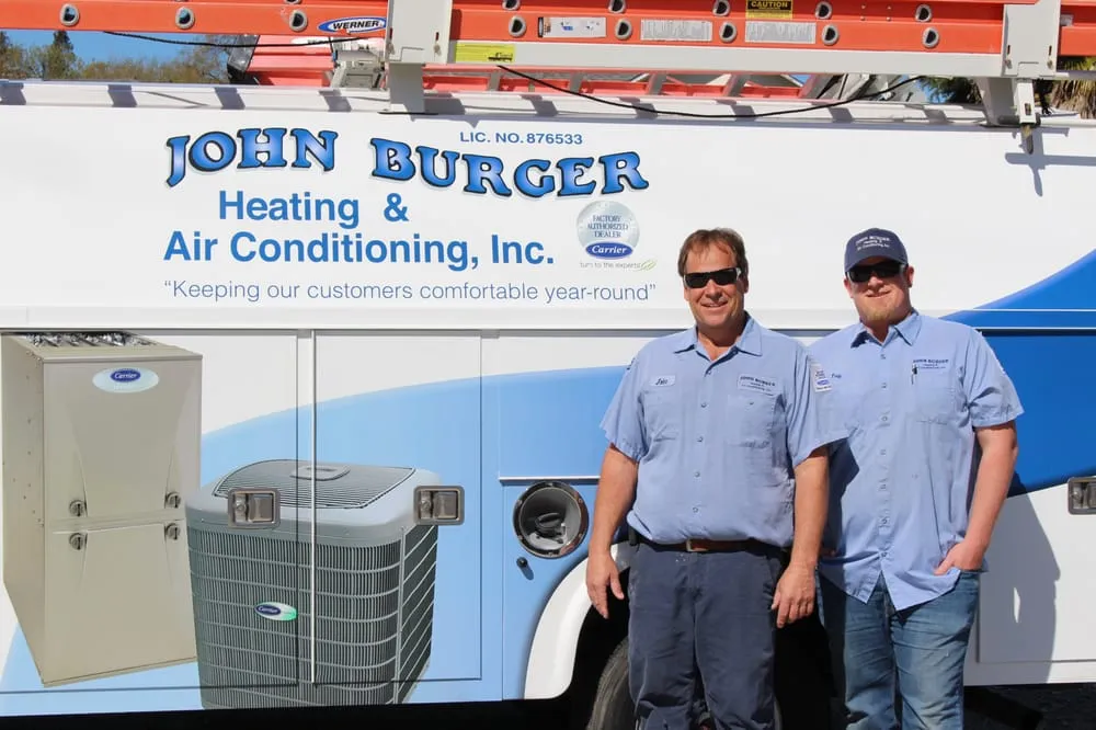 Slide of John Burger Heating & Air Conditioning