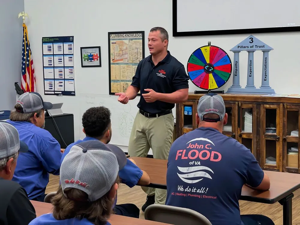 Slide of John C Flood