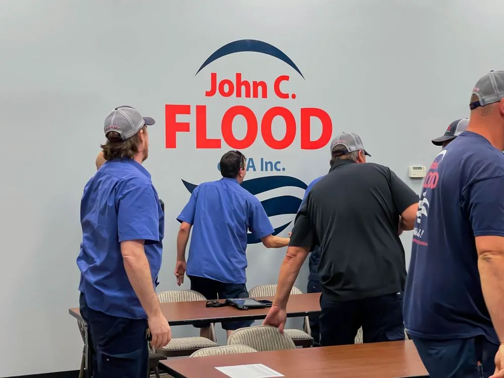 Slide of John C Flood