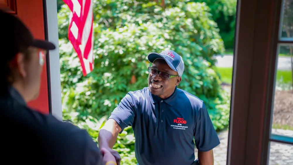 Slide of John C Flood