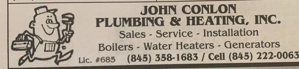 Slide of John Conlon Plumbing & Heating