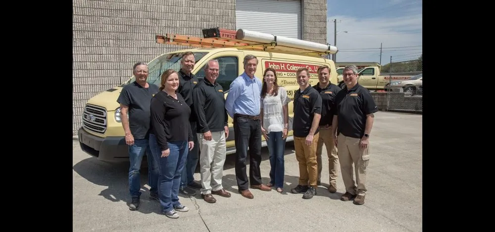 Slide of John H Coleman