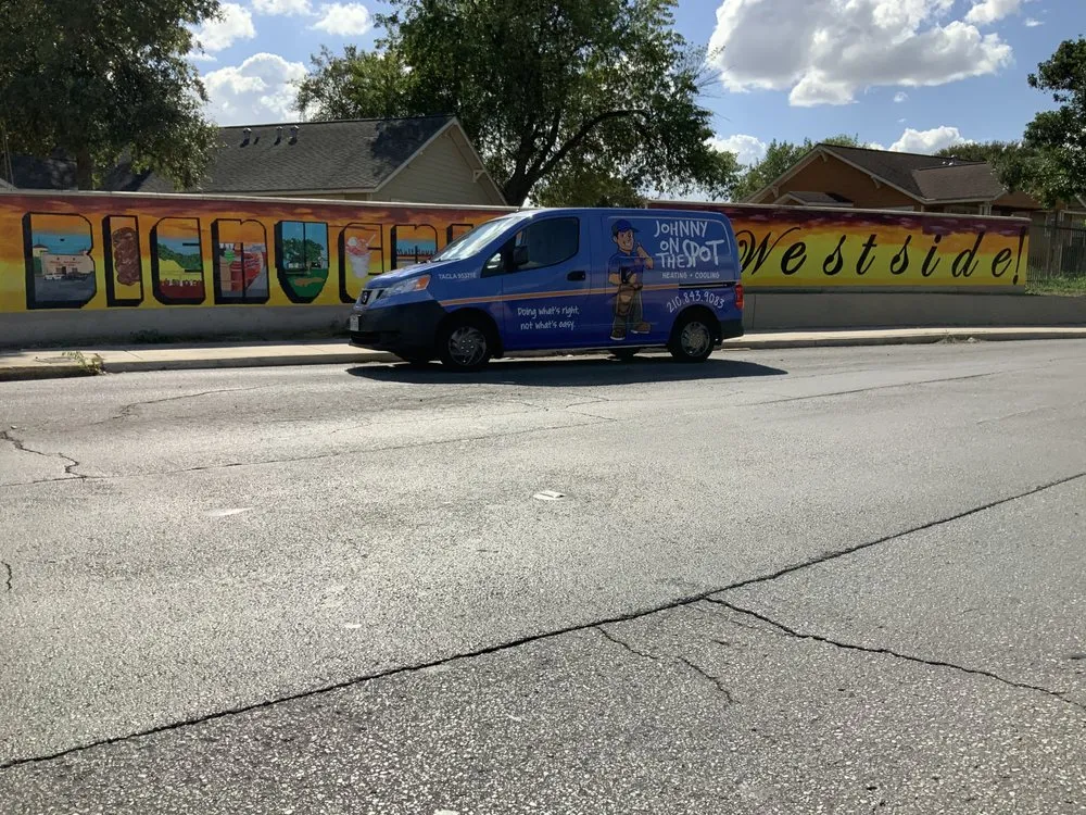 Slide of Johnny On the Spot Heating & Cooling