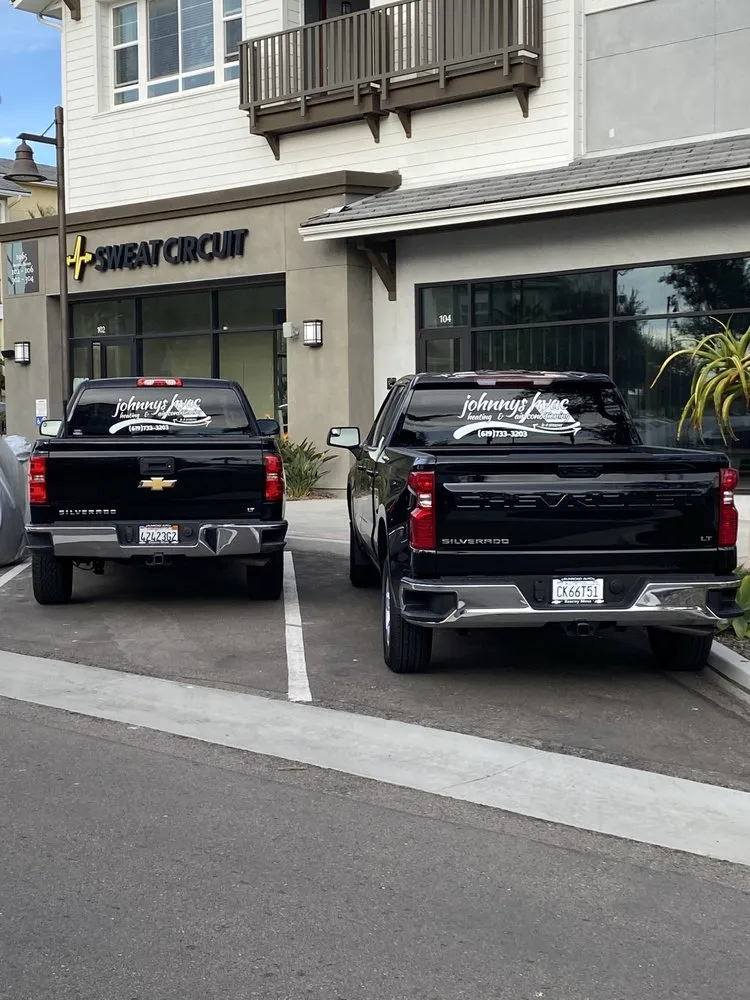 Slide of Johnny's HVAC