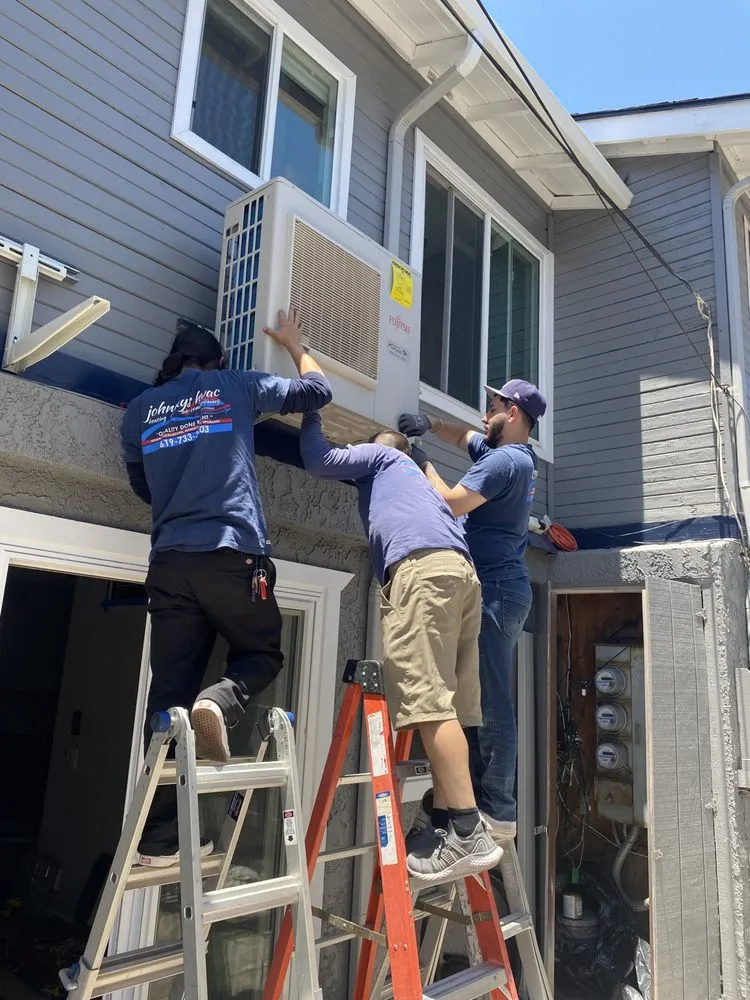 Slide of Johnny's HVAC