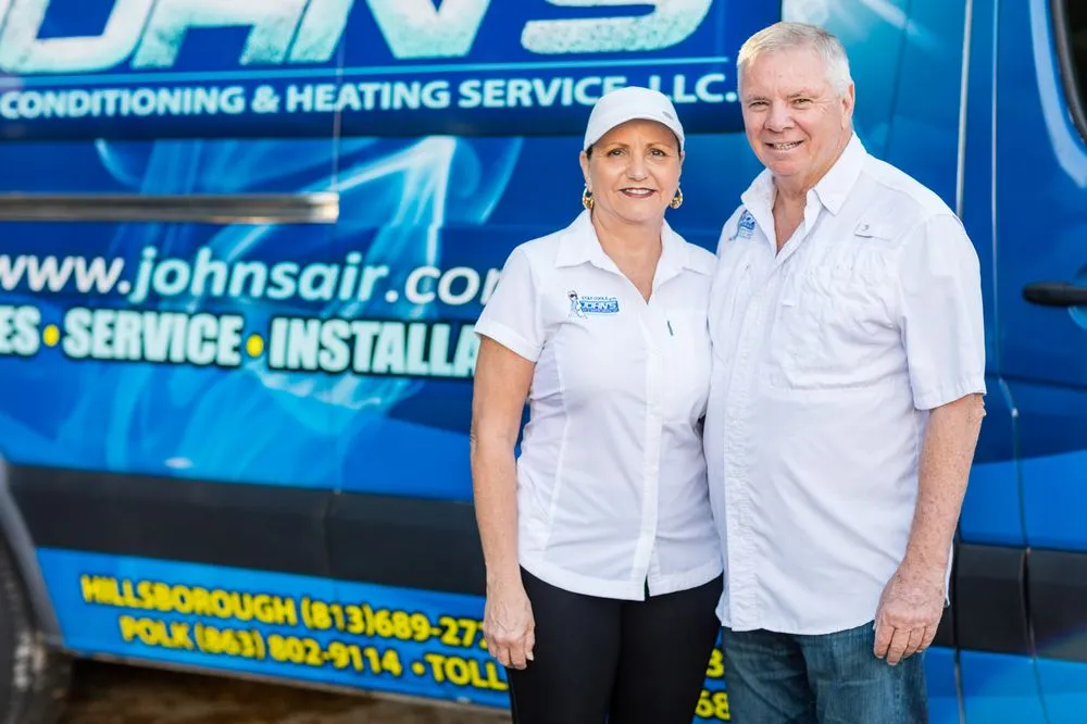 Slide of John's Air Conditioning and Heating Service