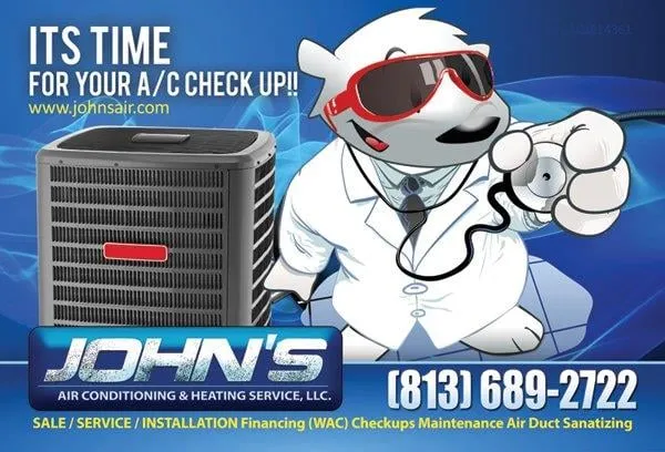 Slide of John's Air Conditioning and Heating Service