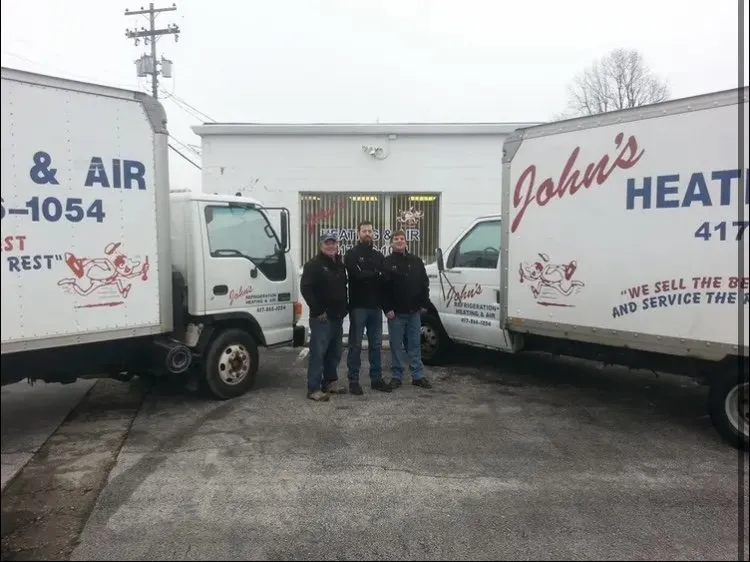 Slide of John's Heating and Air Conditioning