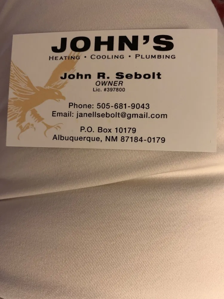 Slide of John's Heating Cooling Plumbing