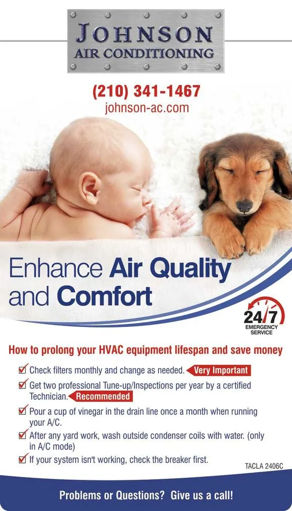 Slide of Johnson Air Conditioning