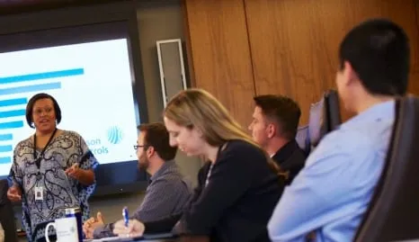 Slide of Johnson Controls