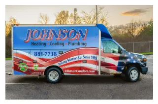 Slide of Johnson Heating, Cooling, and Plumbing