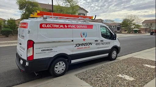 Slide of Johnson Power and Air