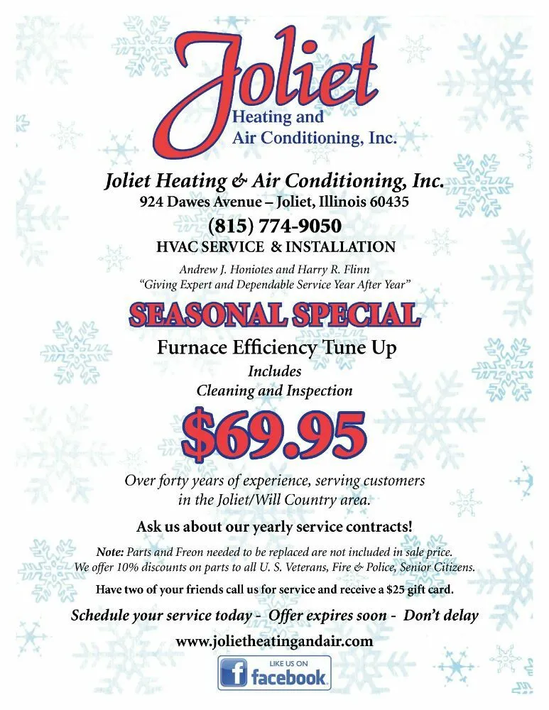 Slide of Joliet Heating and Air Conditioning