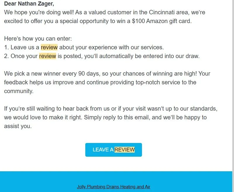 Slide of Jolly Plumbing | Drains | Heating | Air