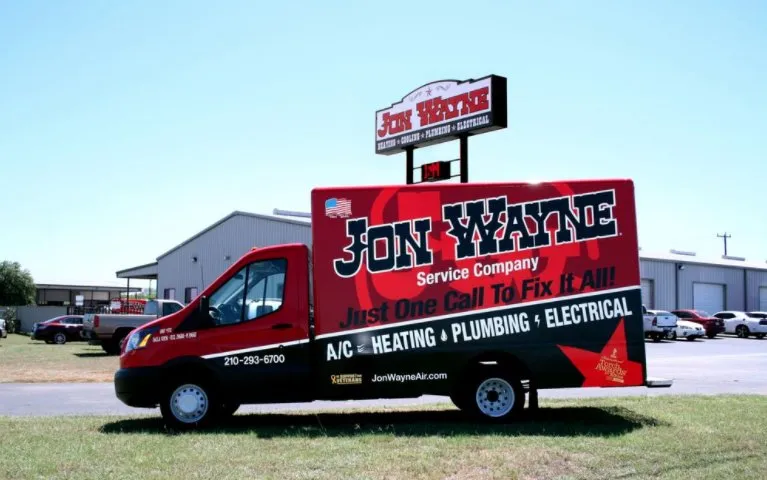 Slide of Jon Wayne Service Company