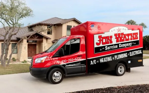 Jon Wayne Service Company Logo